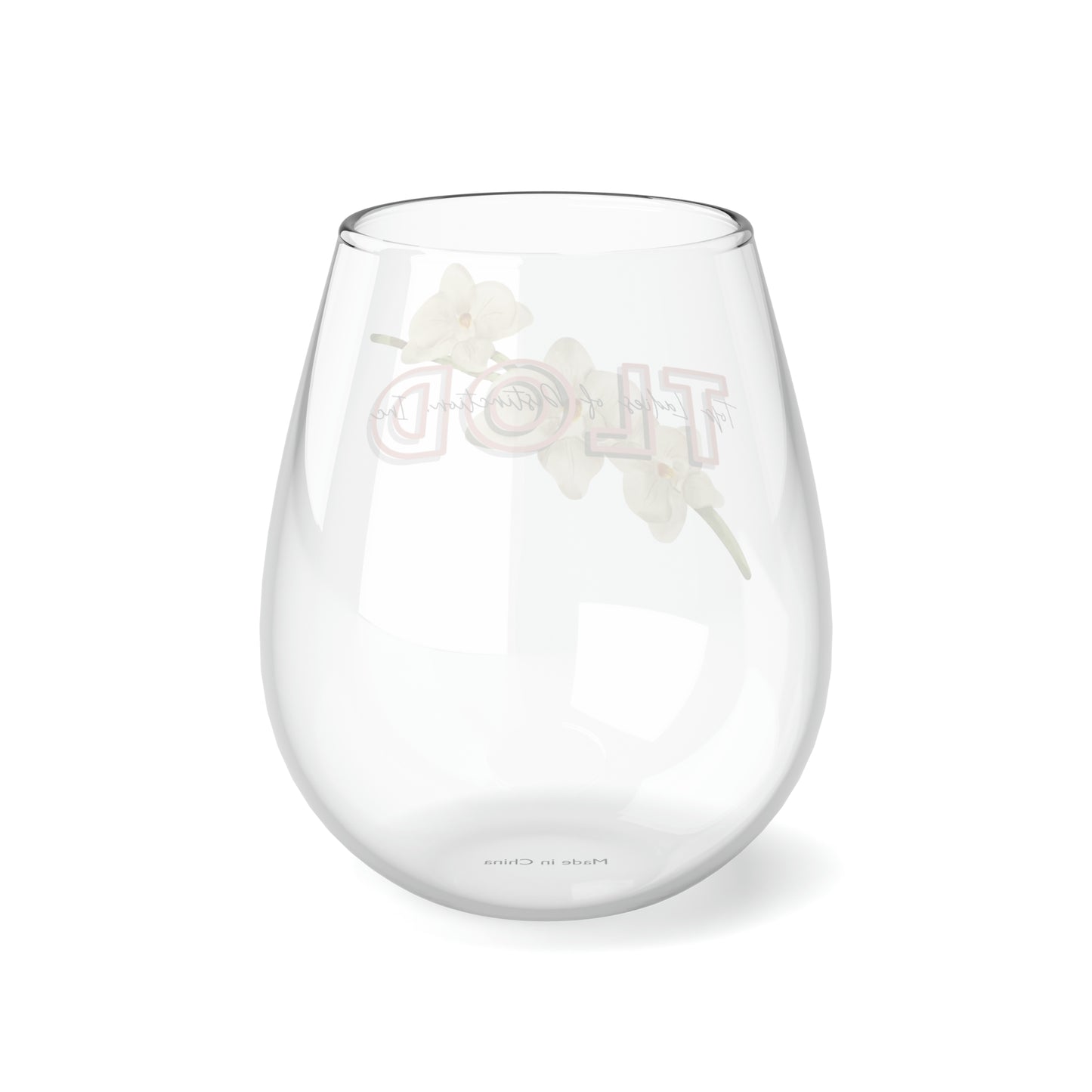 TLOD Stemless Wine Glass, 11.75oz