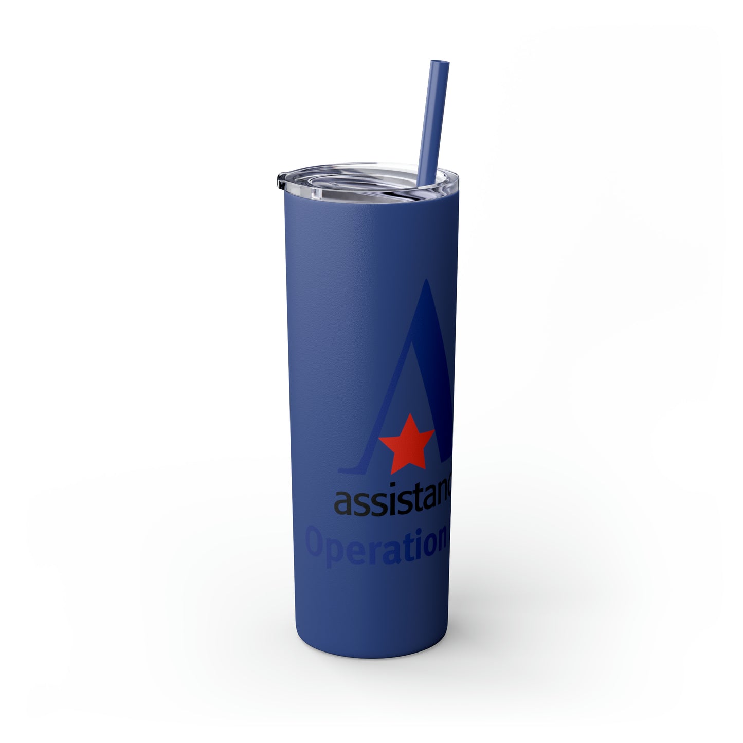 Skinny Tumbler with Straw, 20oz