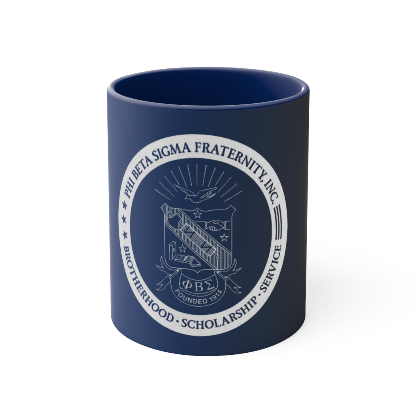 Sigma Shield Accent Coffee Mug, 11oz