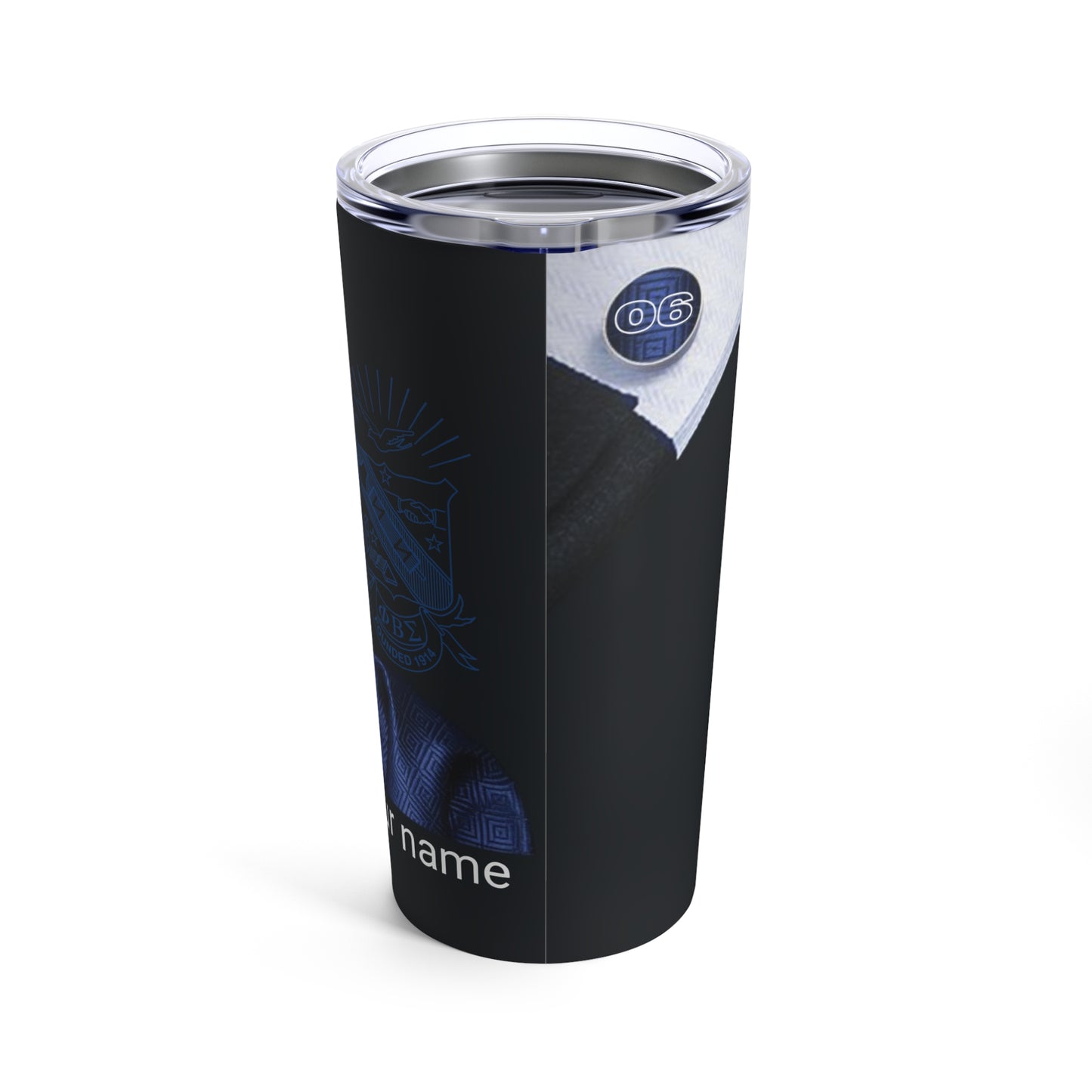 My Blu Suit Tumbler 20oz