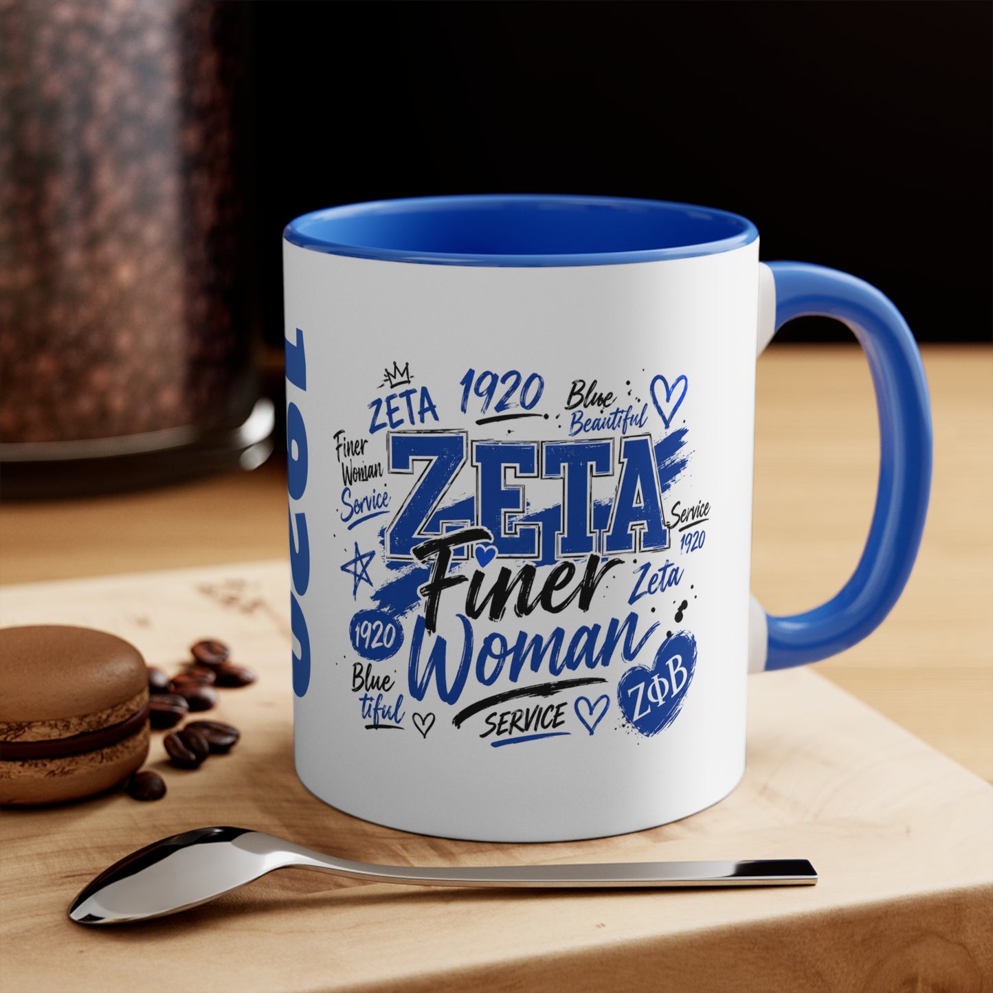 Zeta Finer Woman 1920 Accent Mug
