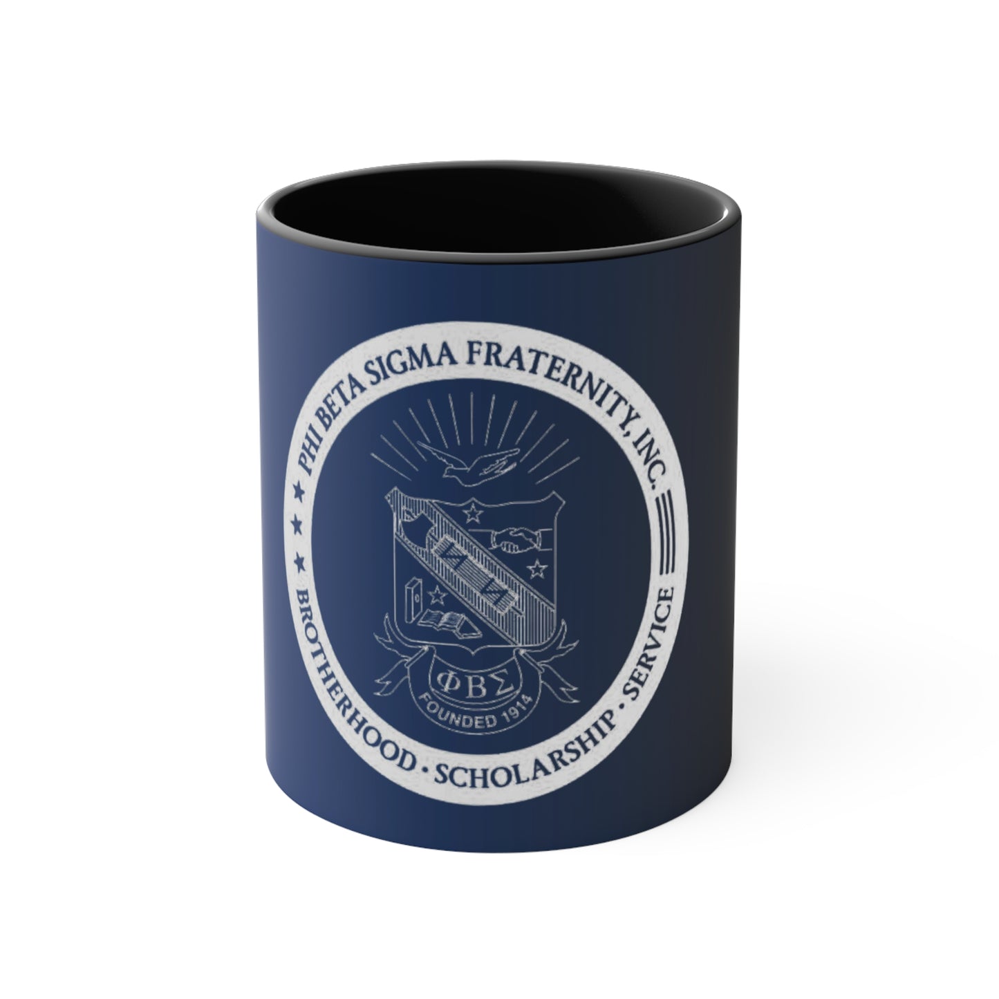 Sigma Shield Accent Coffee Mug, 11oz