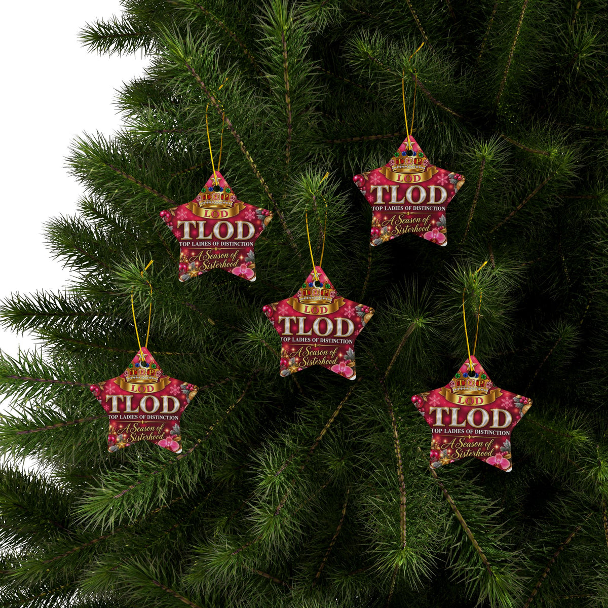 TLOD Christmas Ornament | A Season of Sisterhood | Top Ladies of Distinction Holiday Gift