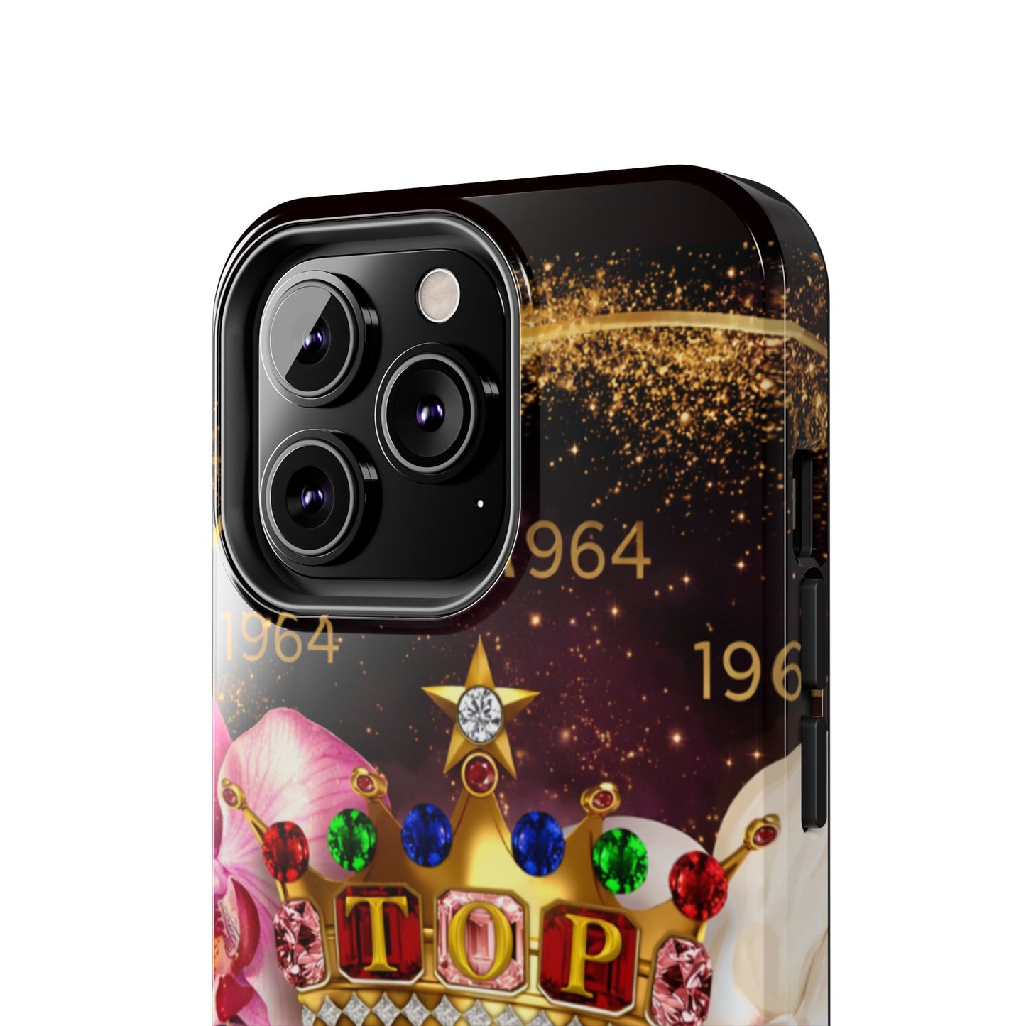 TLOD Crown Luxe Personalized Phone Case – Top Ladies of Distinction iPhone & Samsung Case | Custom Name Option