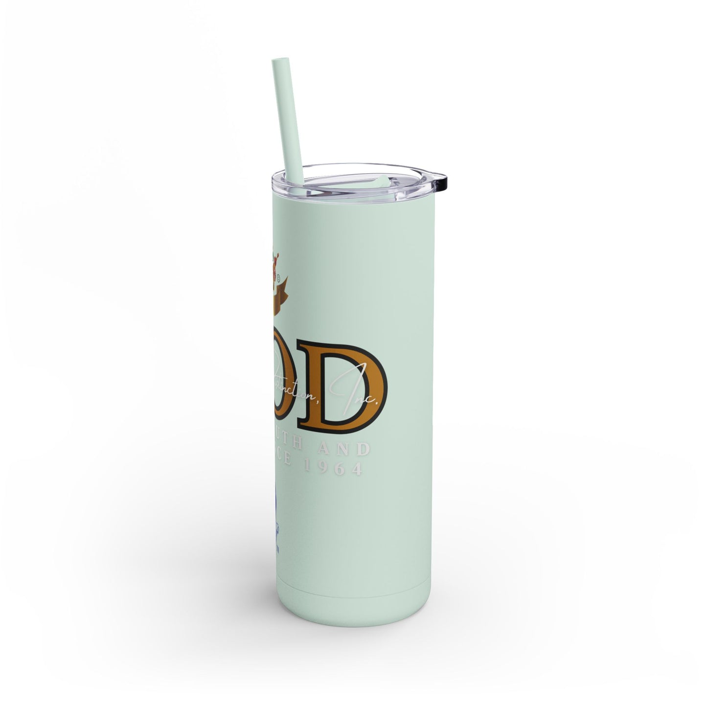 20oz Matte Tumbler | Crowned Love Design for Adults | Stylish Drinkware