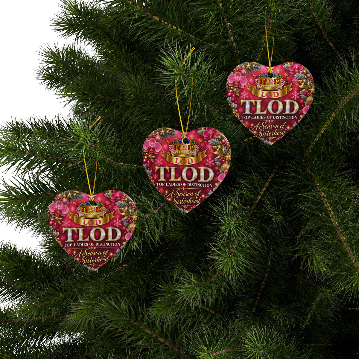 TLOD Christmas Ornament | A Season of Sisterhood | Top Ladies of Distinction Holiday Gift