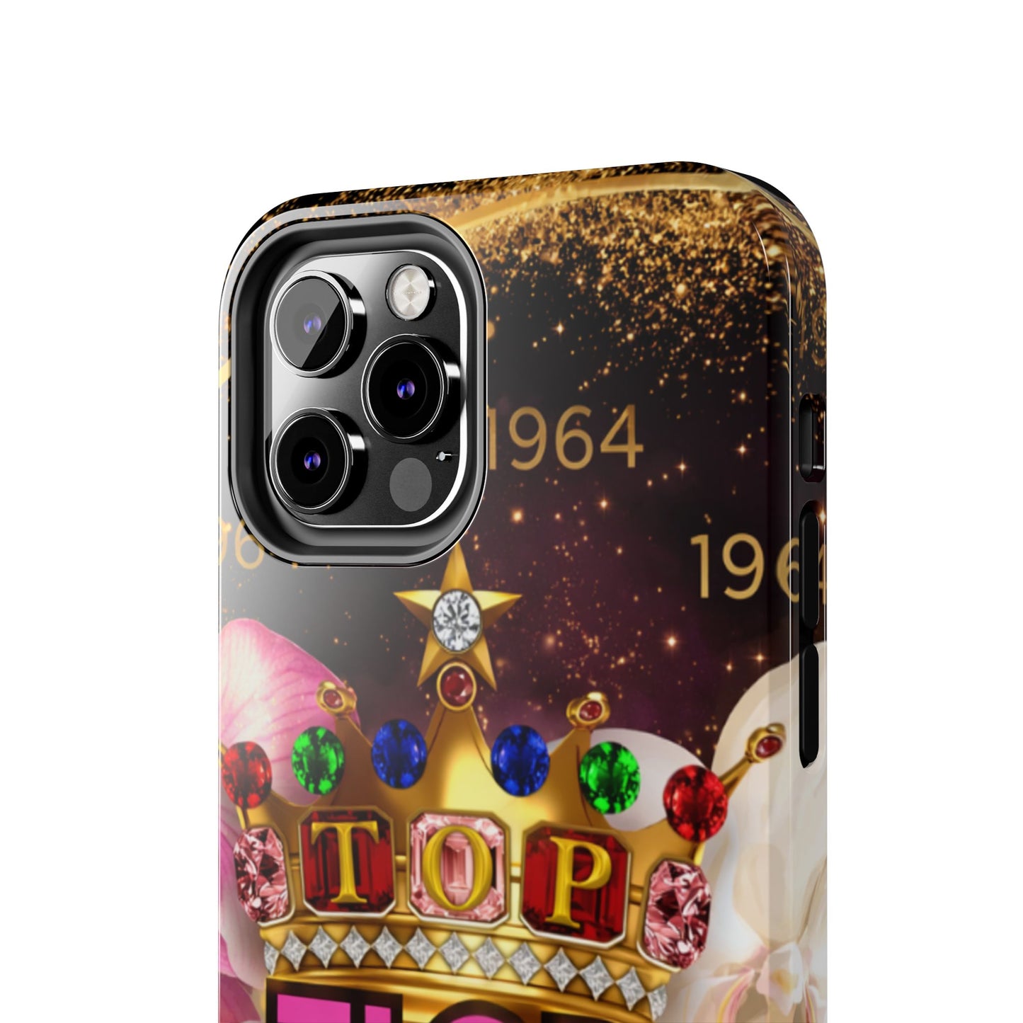 TLOD Crown Luxe Personalized Phone Case – Top Ladies of Distinction iPhone & Samsung Case | Custom Name Option