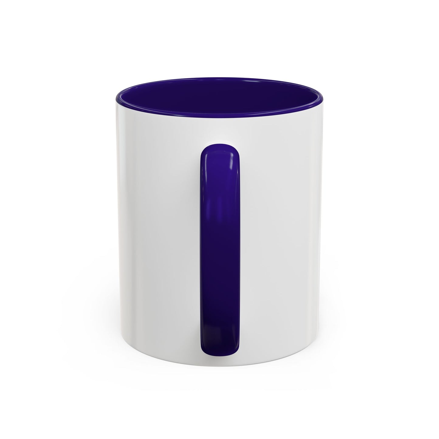Zeta Phi Beta Sorority Blue Logo Mug — 11oz & 15oz Color-Accent Coffee Cup