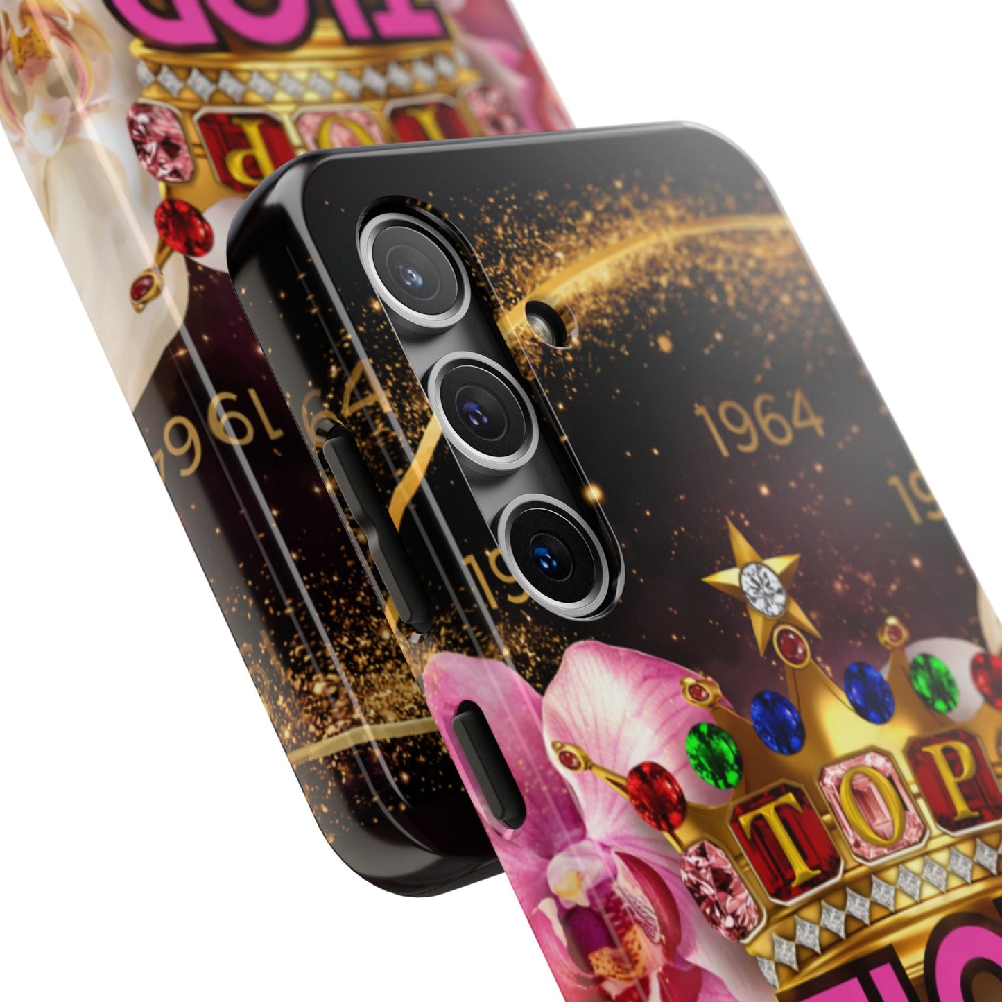 TLOD Crown Luxe Personalized Phone Case – Top Ladies of Distinction iPhone & Samsung Case | Custom Name Option