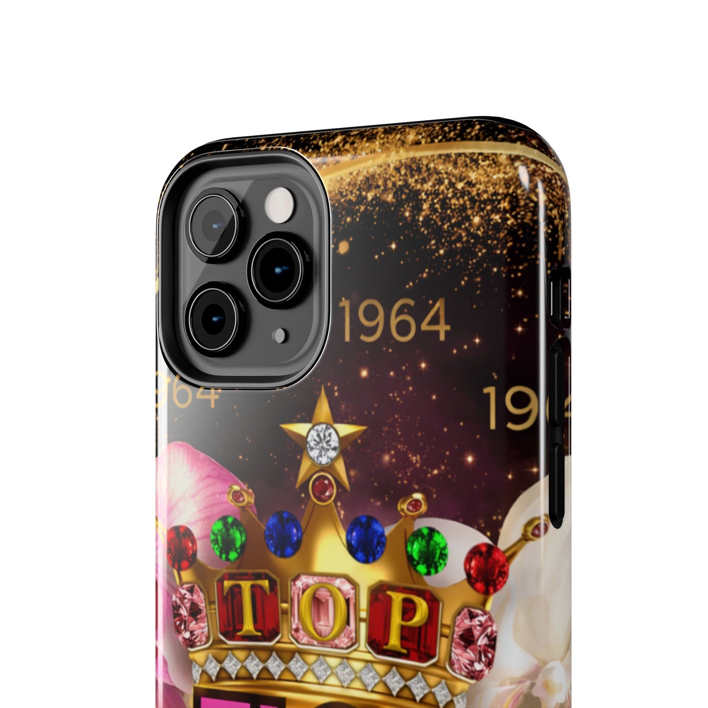 TLOD Crown Luxe Personalized Phone Case – Top Ladies of Distinction iPhone & Samsung Case | Custom Name Option