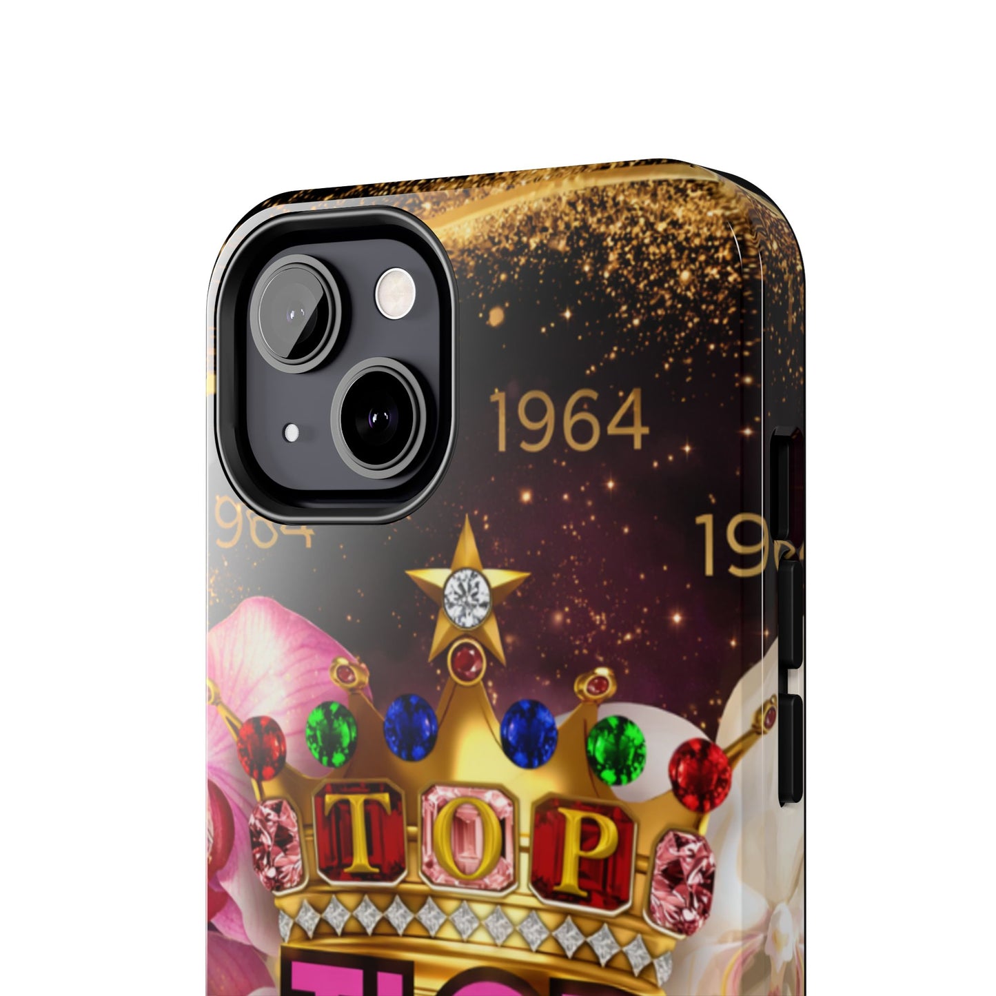 TLOD Crown Luxe Personalized Phone Case – Top Ladies of Distinction iPhone & Samsung Case | Custom Name Option