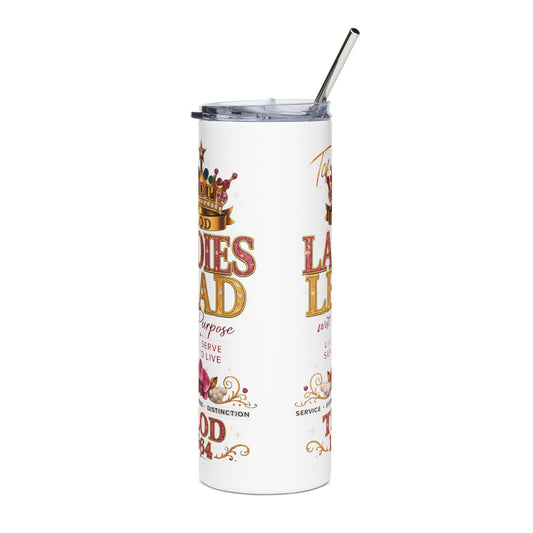 Top Ladies of Distinction Tumbler – TLOD 1964 Ladies Lead with Purpose | 20 oz Skinny Tumbler