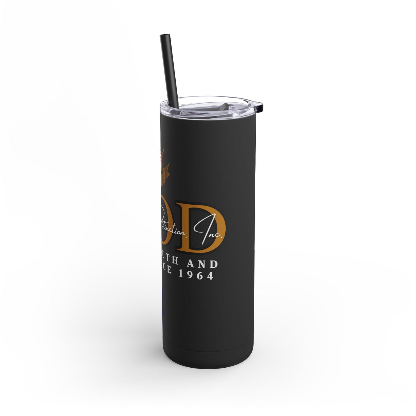 20oz Matte Tumbler | Crowned Love Design for Adults | Stylish Drinkware