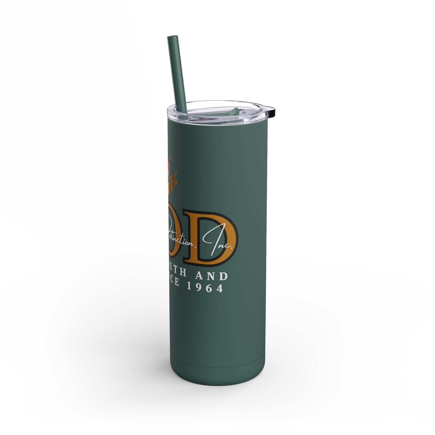 20oz Matte Tumbler | Crowned Love Design for Adults | Stylish Drinkware