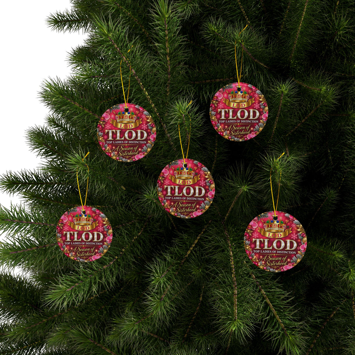 TLOD Christmas Ornament | A Season of Sisterhood | Top Ladies of Distinction Holiday Gift