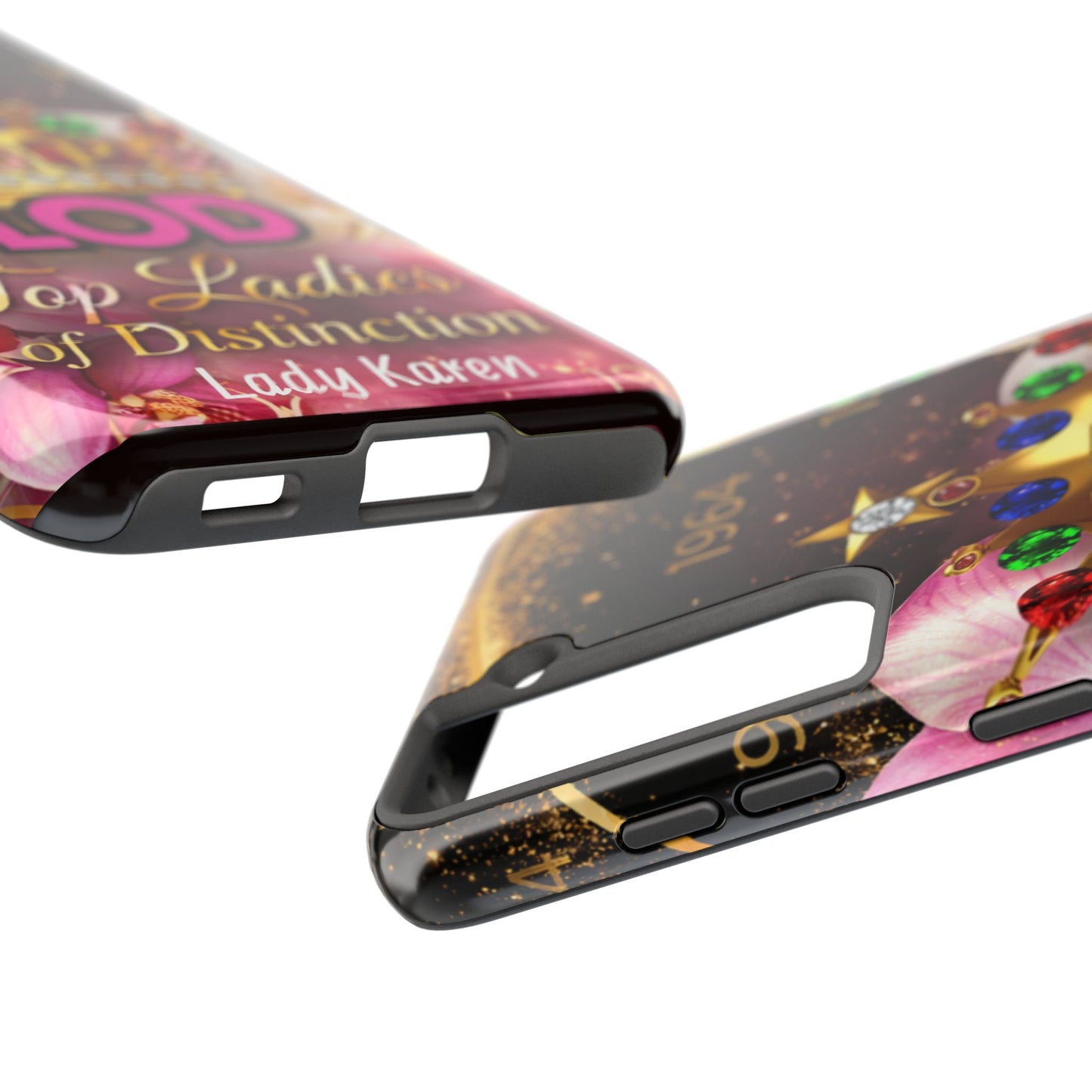 TLOD Crown Luxe Personalized Phone Case – Top Ladies of Distinction iPhone & Samsung Case | Custom Name Option