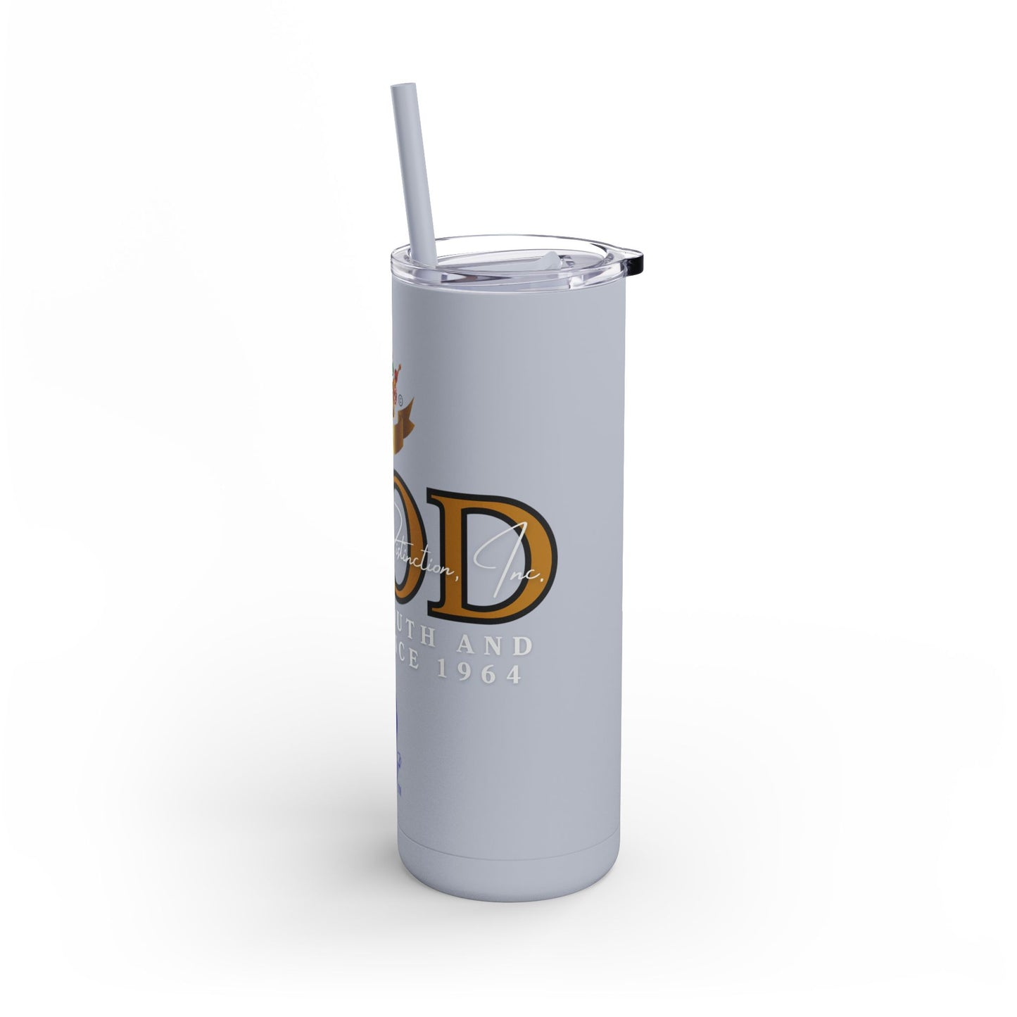 20oz Matte Tumbler | Crowned Love Design for Adults | Stylish Drinkware