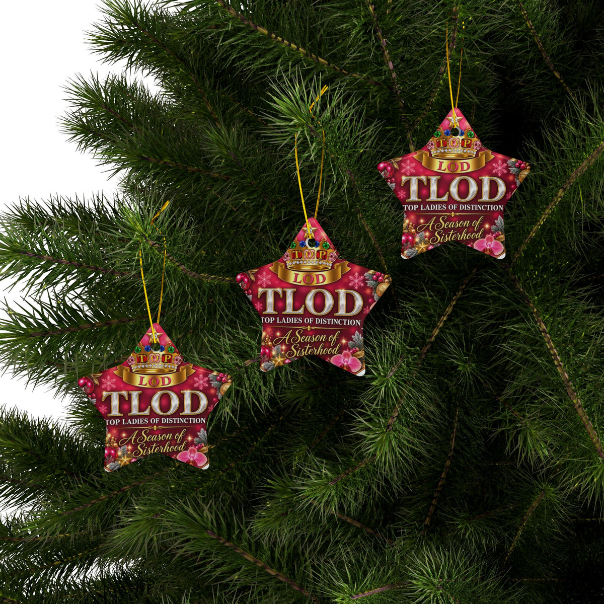 TLOD Christmas Ornament | A Season of Sisterhood | Top Ladies of Distinction Holiday Gift