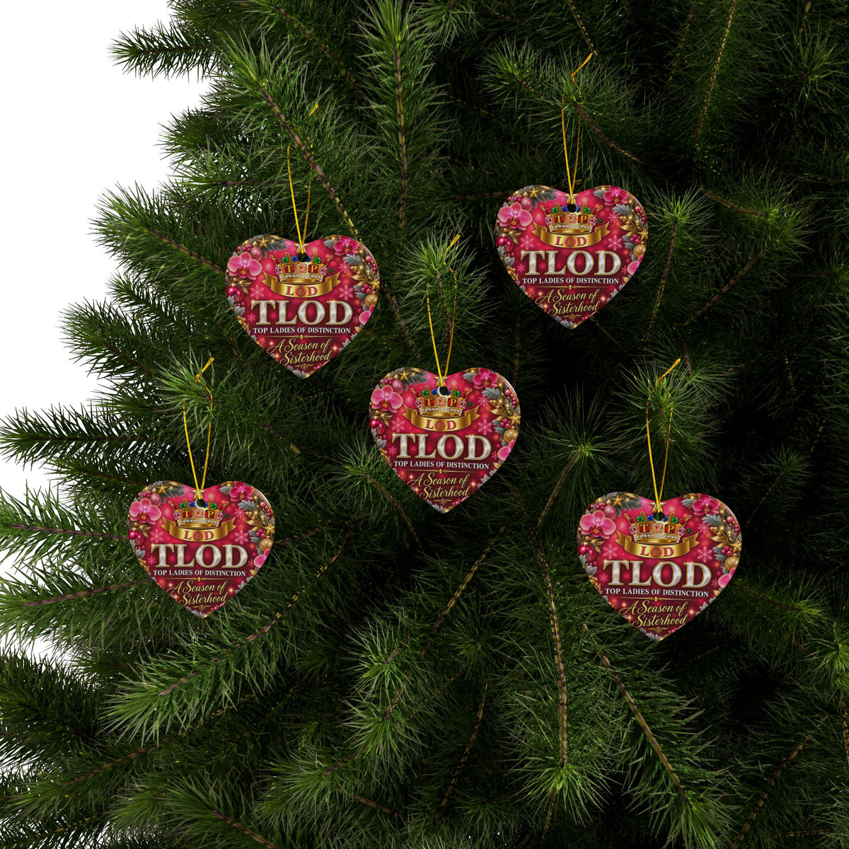 TLOD Christmas Ornament | A Season of Sisterhood | Top Ladies of Distinction Holiday Gift