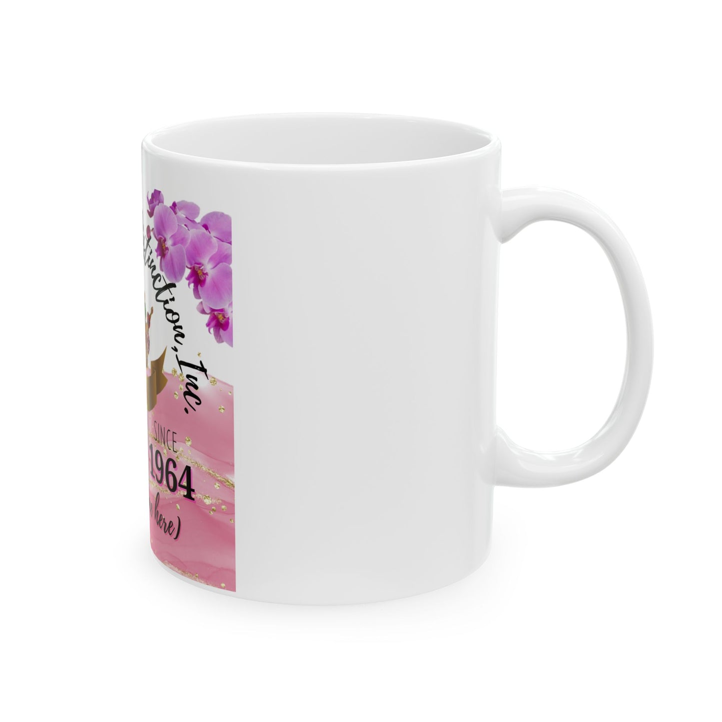 "Custom 11 oz Top Ladies of Distinction Coffee Mug – Personalized TLOD Gift with Elegant Design