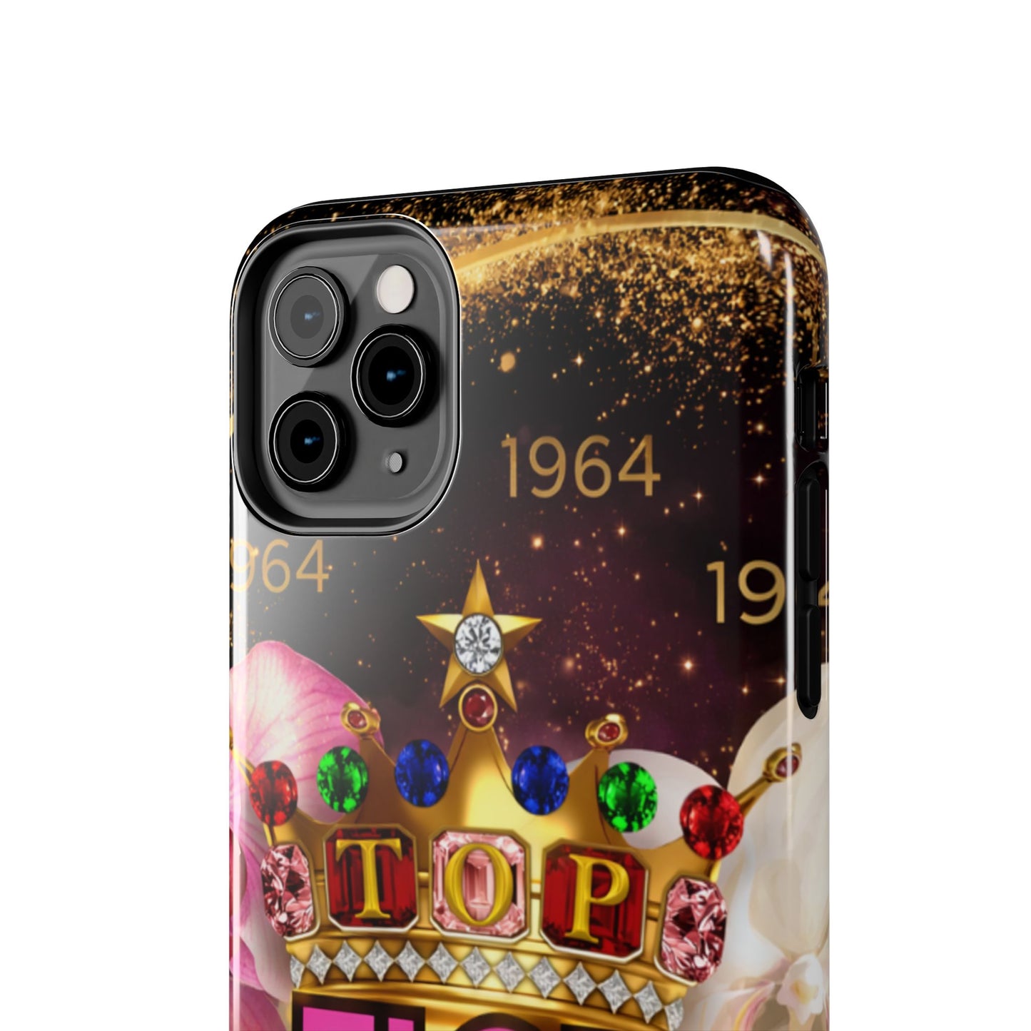 TLOD Crown Luxe Personalized Phone Case – Top Ladies of Distinction iPhone & Samsung Case | Custom Name Option