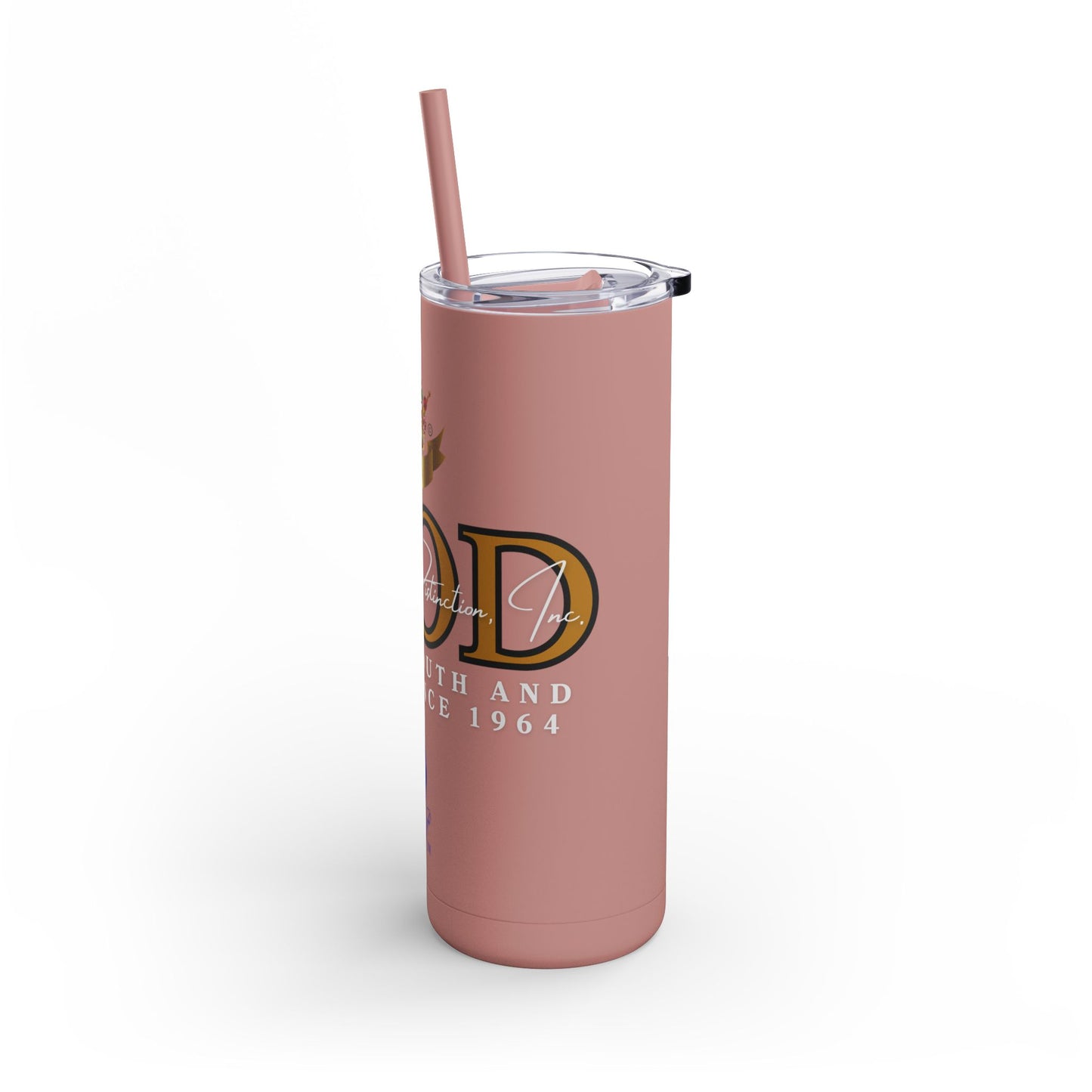 20oz Matte Tumbler | Crowned Love Design for Adults | Stylish Drinkware