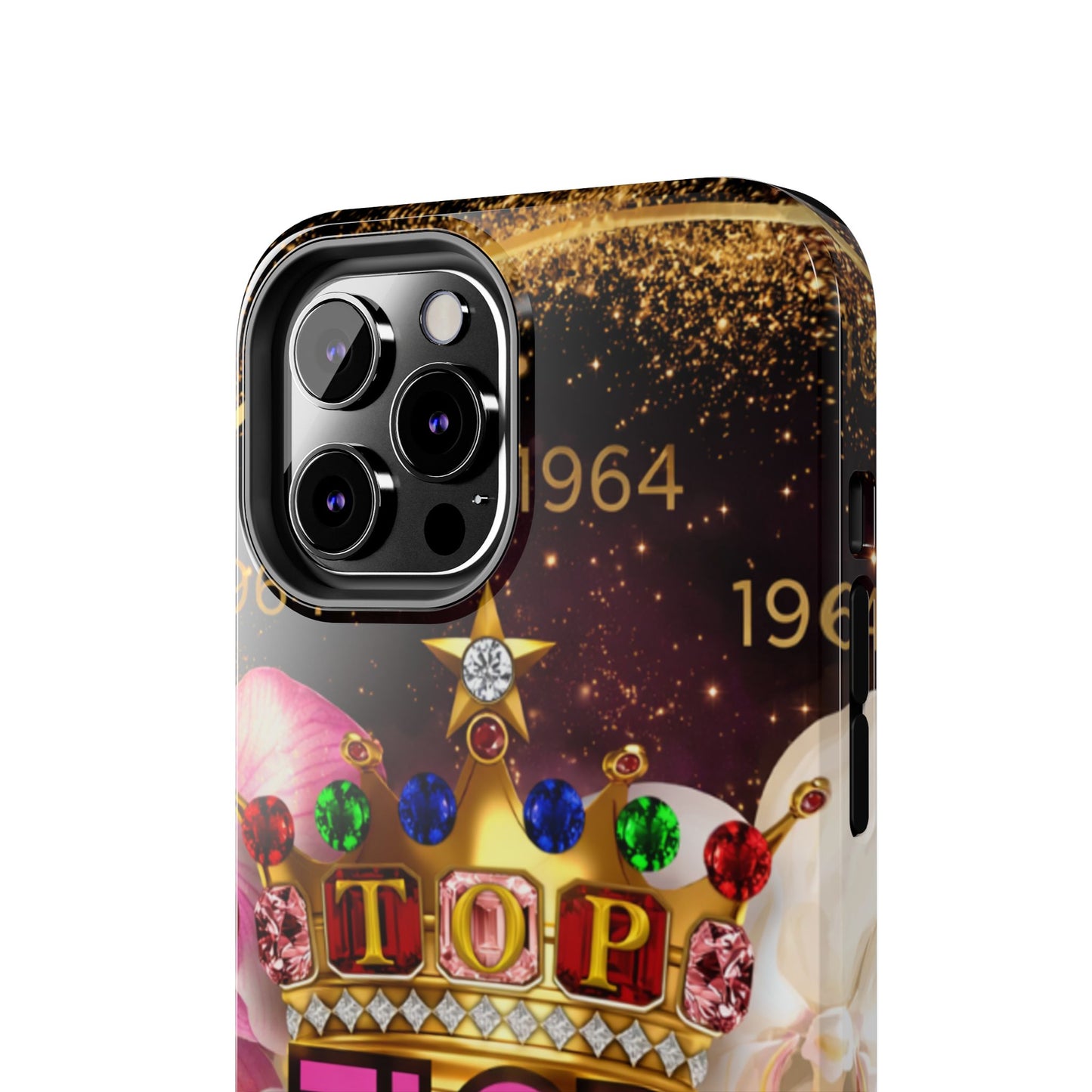 TLOD Crown Luxe Personalized Phone Case – Top Ladies of Distinction iPhone & Samsung Case | Custom Name Option