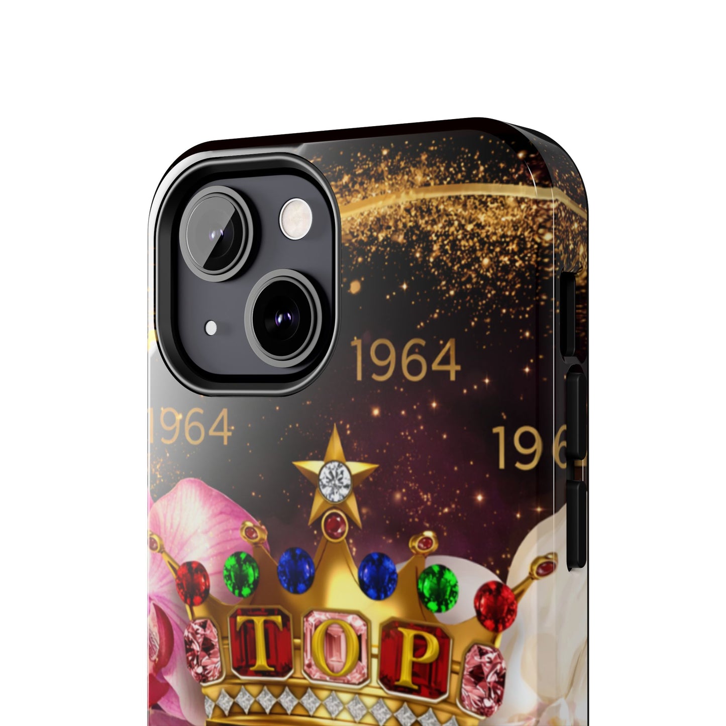 TLOD Crown Luxe Personalized Phone Case – Top Ladies of Distinction iPhone & Samsung Case | Custom Name Option