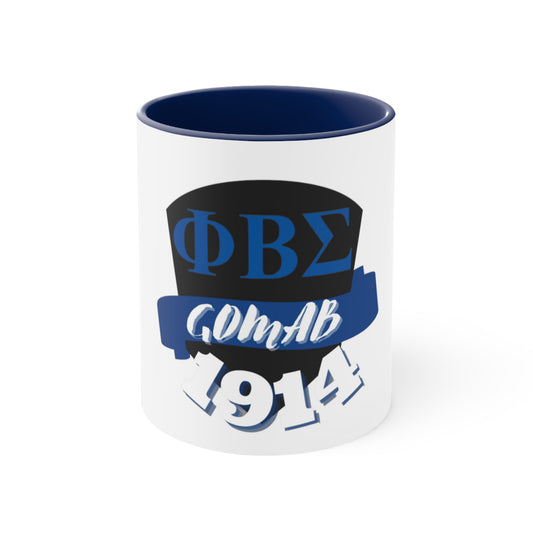 GOMAB Accent Coffee Mug, 11oz