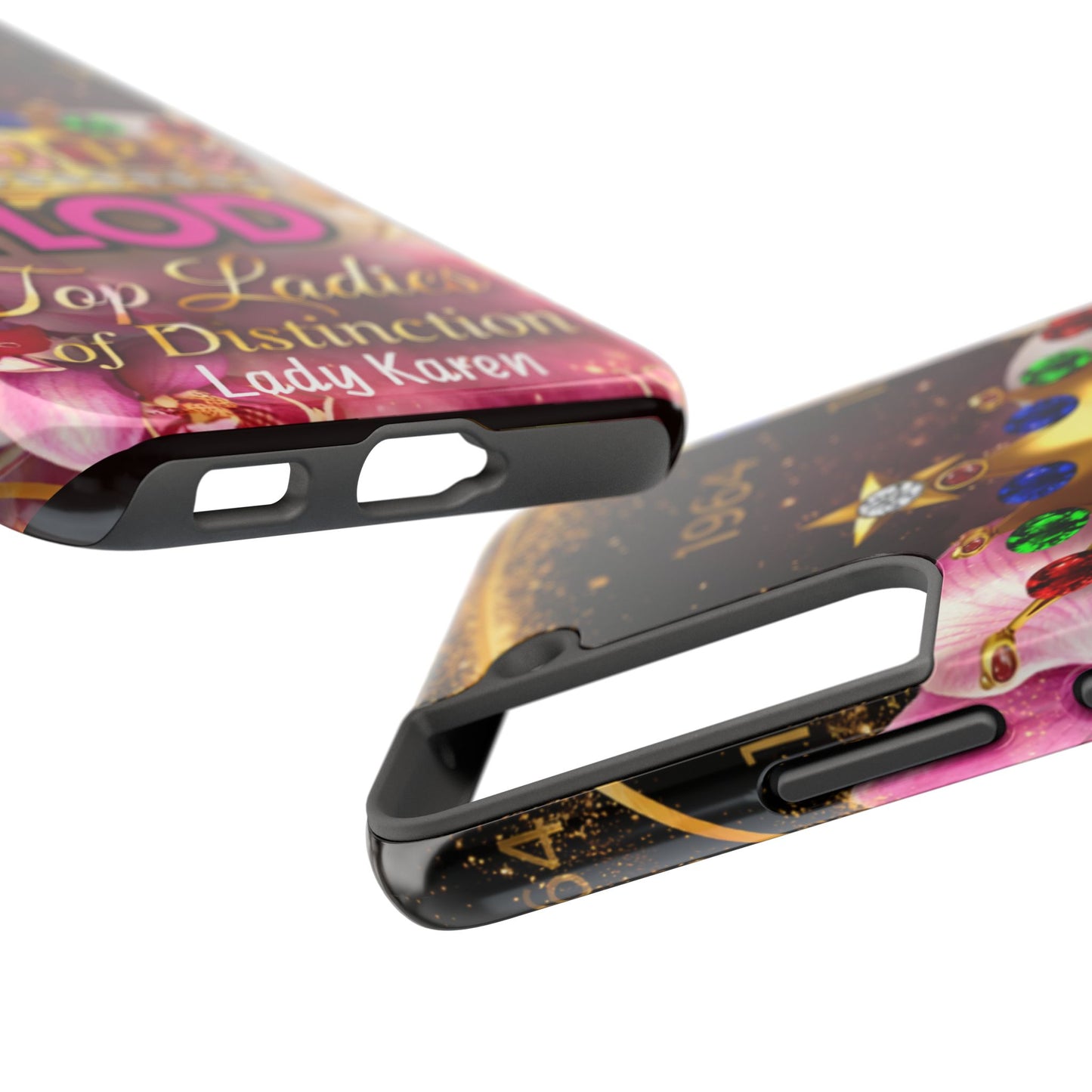 TLOD Crown Luxe Personalized Phone Case – Top Ladies of Distinction iPhone & Samsung Case | Custom Name Option
