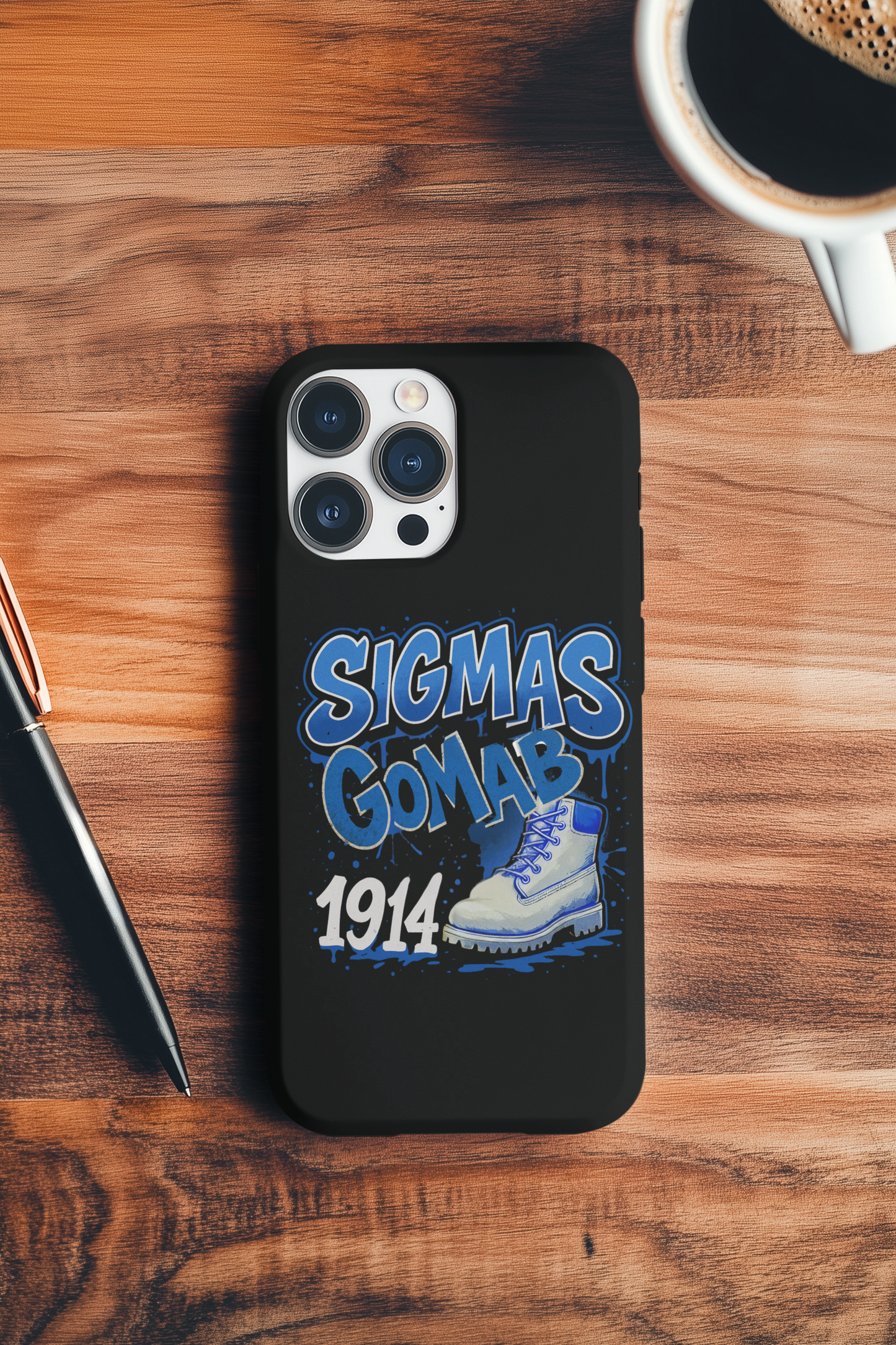 Phi Beta Sigma “Sigmas GoMAB 1914” Street Edition Phone Case