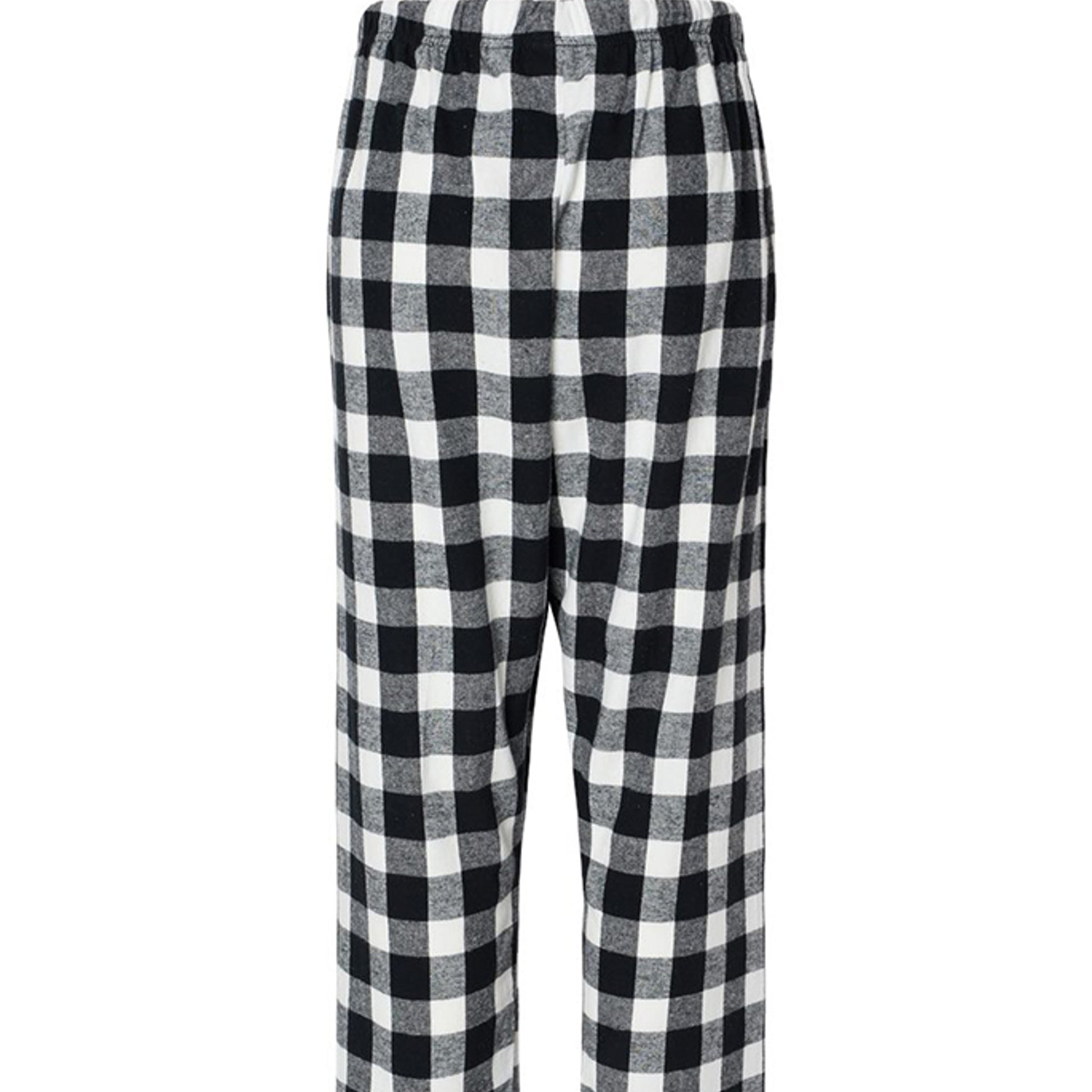 Black/ White Buffalo Plaid - BW6620 - BACK