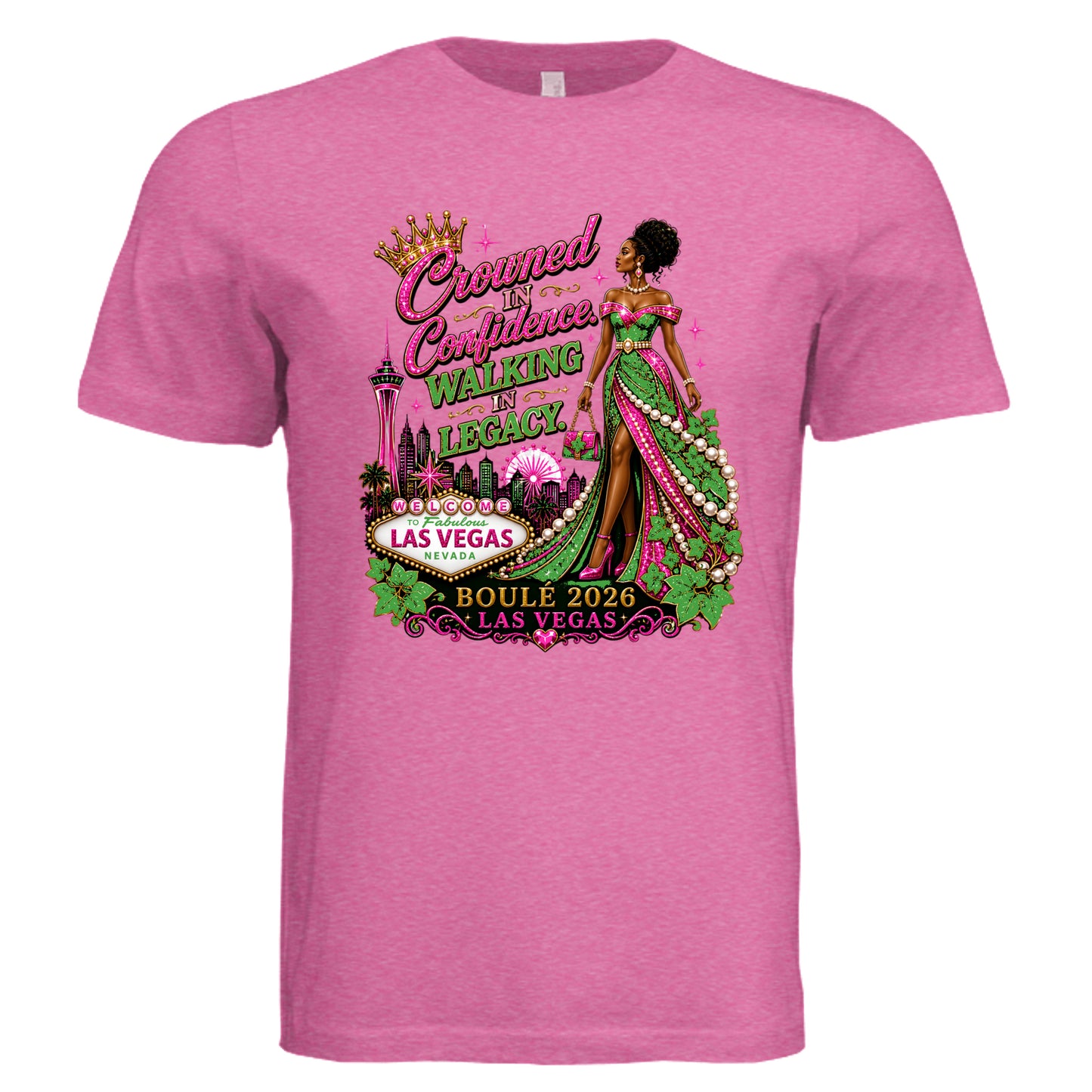 Charity Pink Triblend - 3413C - FRONT